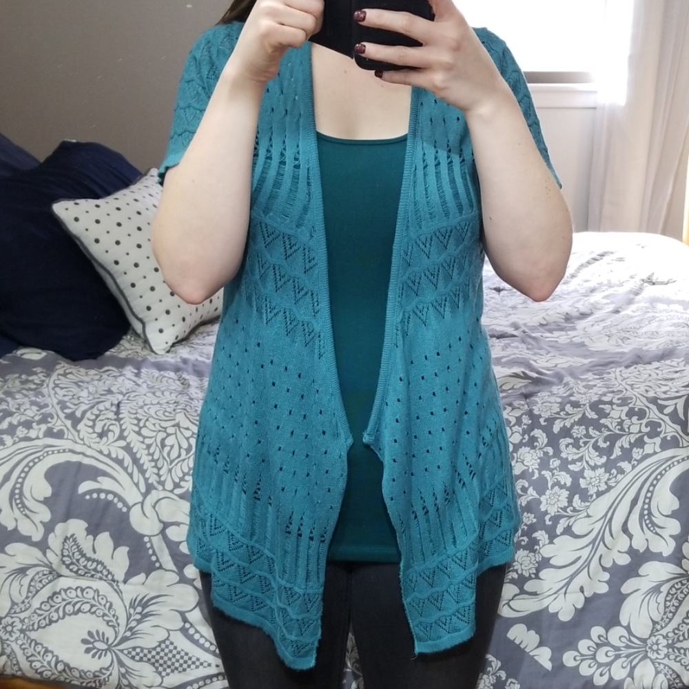 Maurices Open Front Cardigan